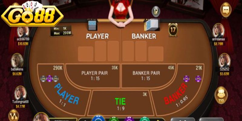 Baccarat Go88 - Trọn Bộ Hướng Dẫn Chơi Cho Newbie 2026 3 Một số chiến thuật đánh Baccarat đảm bảo thắng lớn
